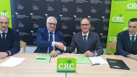 AEC Y CAJA RURAL Central suscriben un Convenio de Colaboración para Financiar   I+D+I en las Empresas