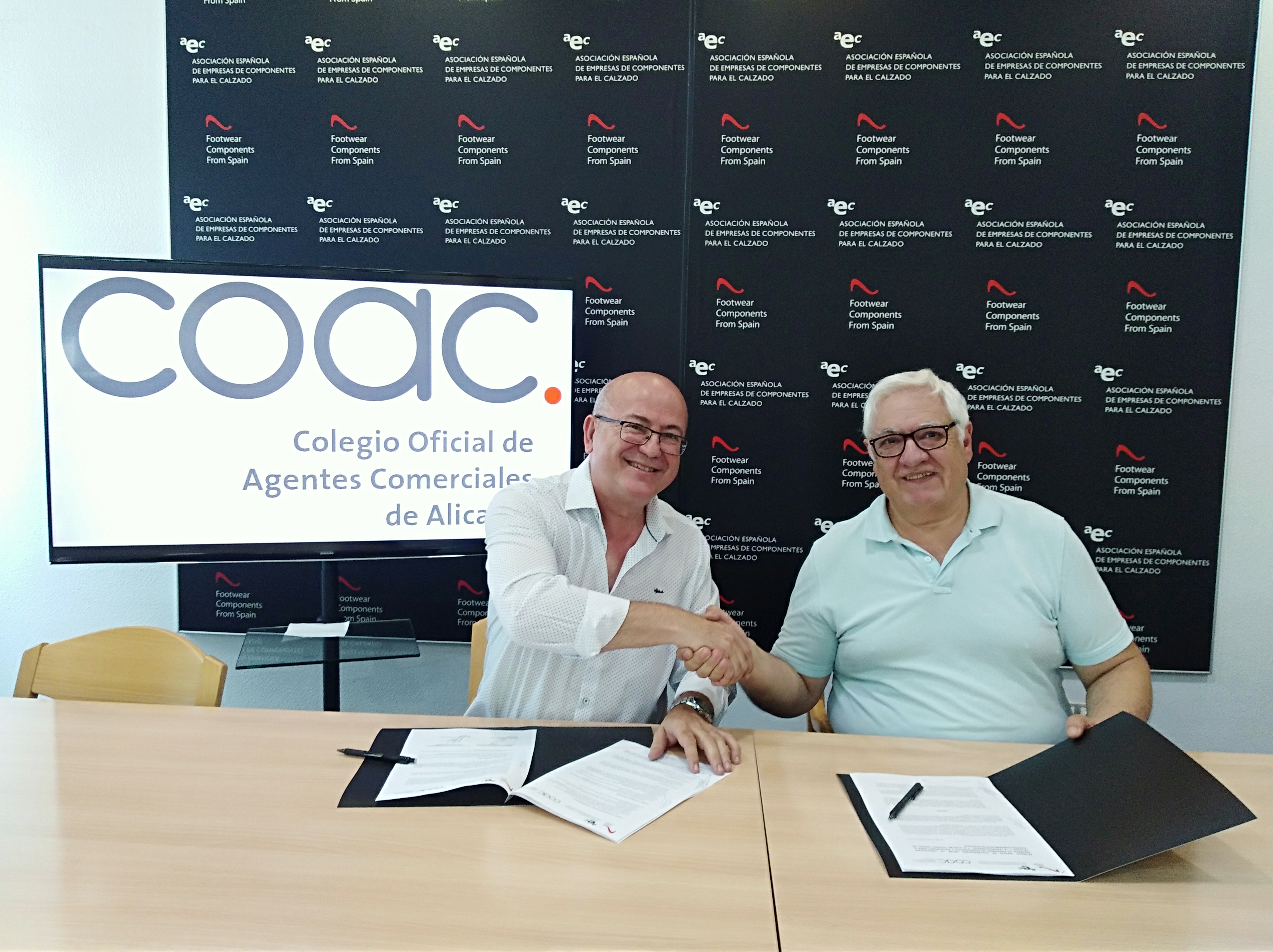 Acuerdo Marco de  Colaboración entre AEC y el Ilustre Colegio Oficial de Agentes Comerciales de Alicante